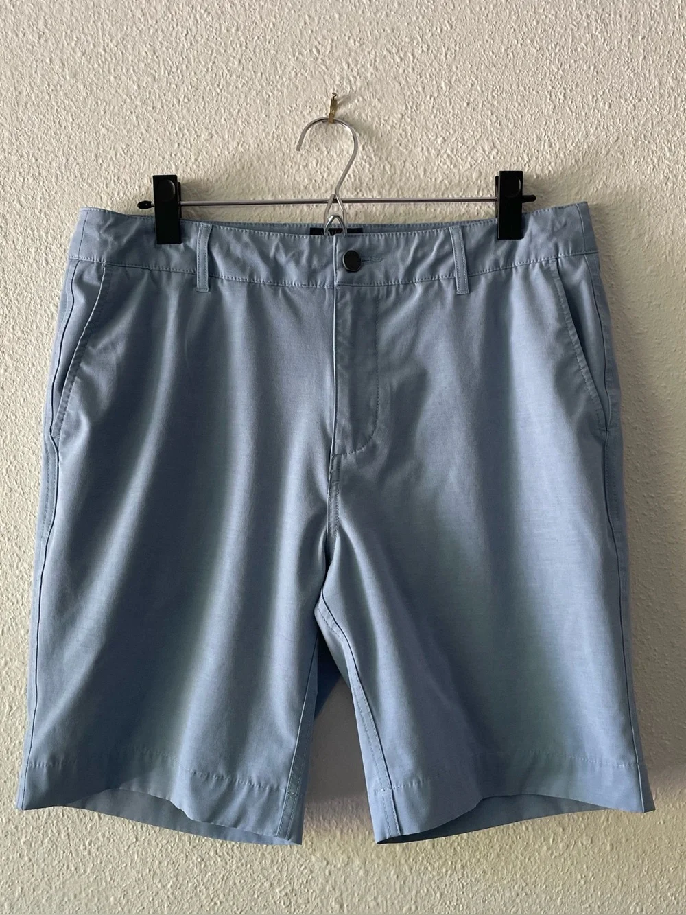 Faherty All Day Shorts Men’s 33 Blue Performance UPF 50+ Stretch Chino Shorts